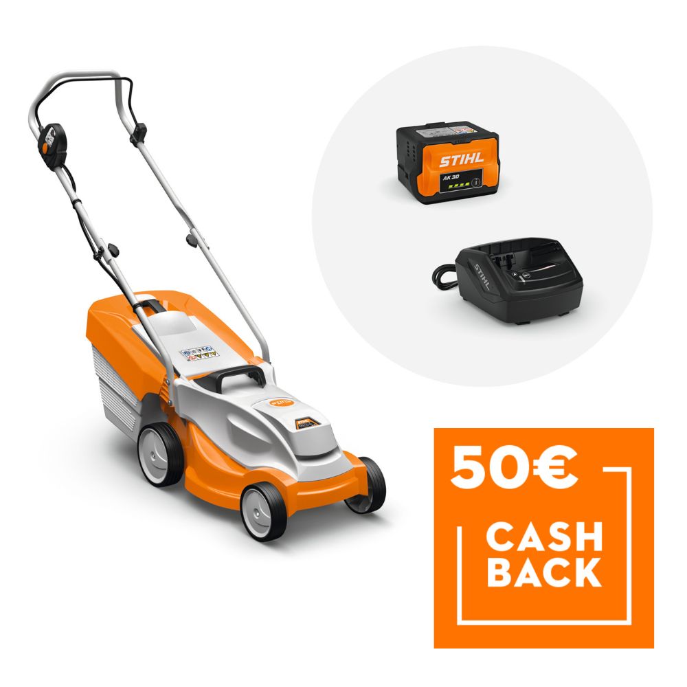 Cortacésped de batería STIHL - RMA 235.1 SET (AK 30.0S+AL 101)