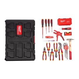 Kit de electricista con 62 piezas PACKOUT™