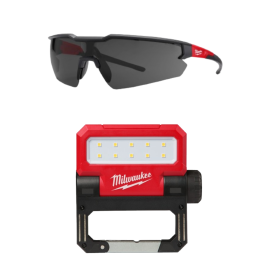 L4FFL-301 Iluminación de área REDLITHIUM™ USB TRUEVIEW™+Gafas de seguridad básicas ahumadas