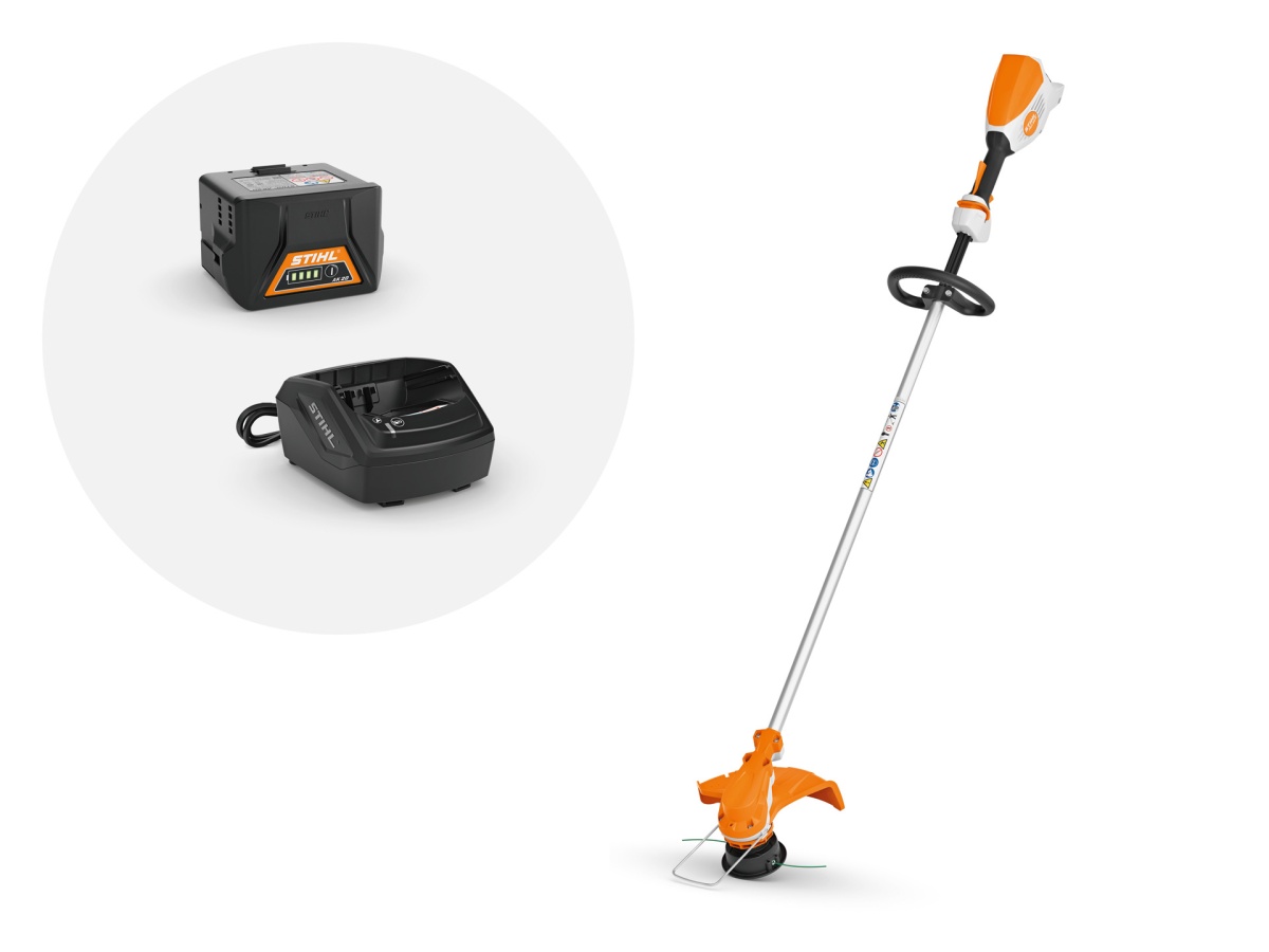 Desbrozadora de batería STIHL FSA  60 R AutoCut C6-2 SET (AK 20 + AL 101)
