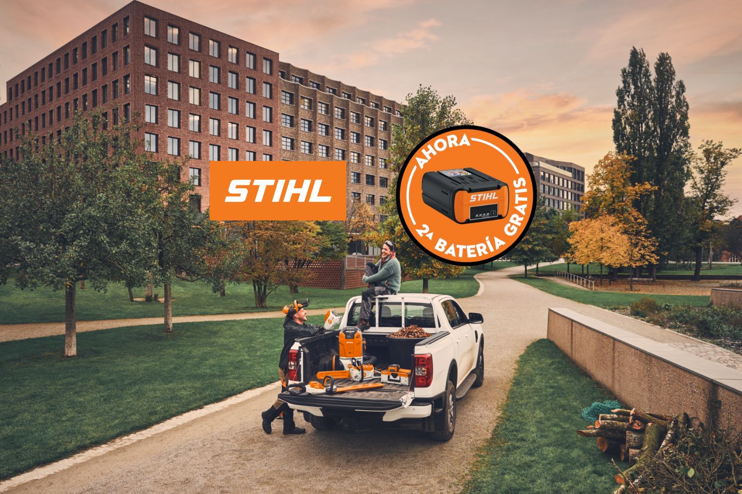 STIHL - segunda batería GRATIS 2025