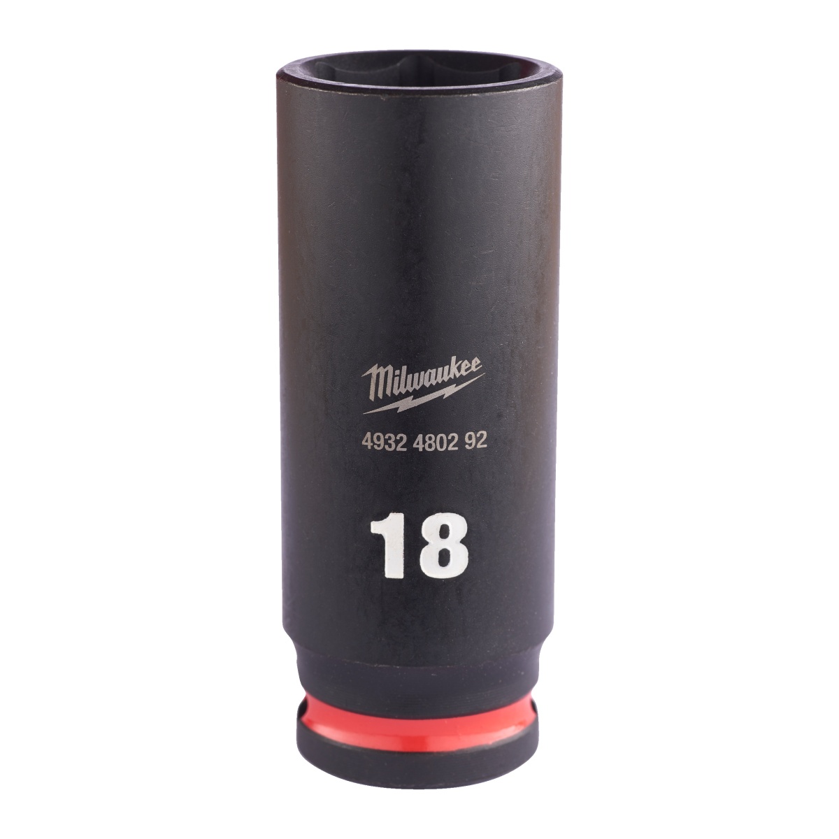 Vaso de impacto Milwaukee 3/8" largo 18mm