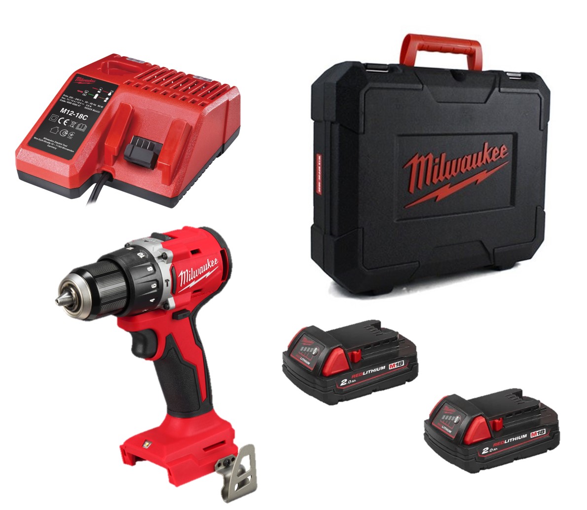 Taladro percutor compacto M18BLPDRC-202C M18 ™