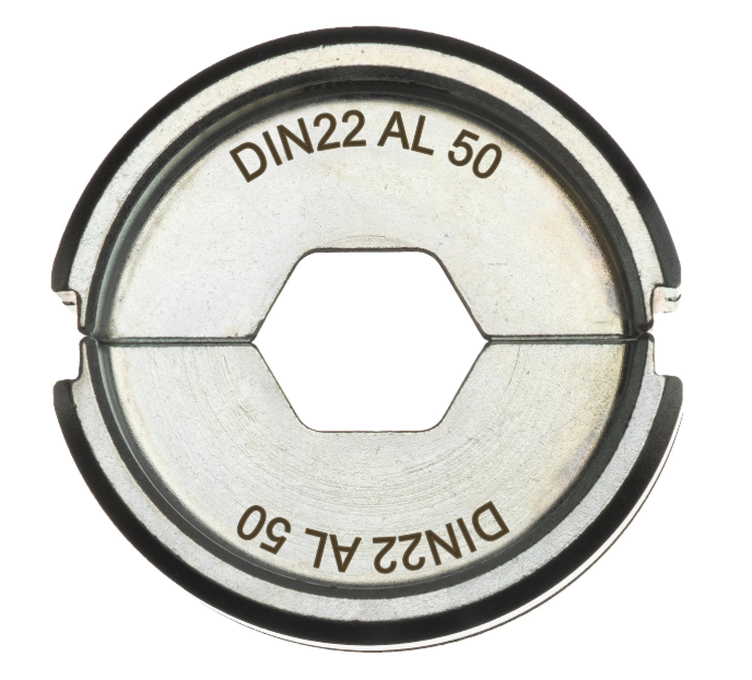 Matrices de crimpado Milwaukee - DIN22 ALU 50