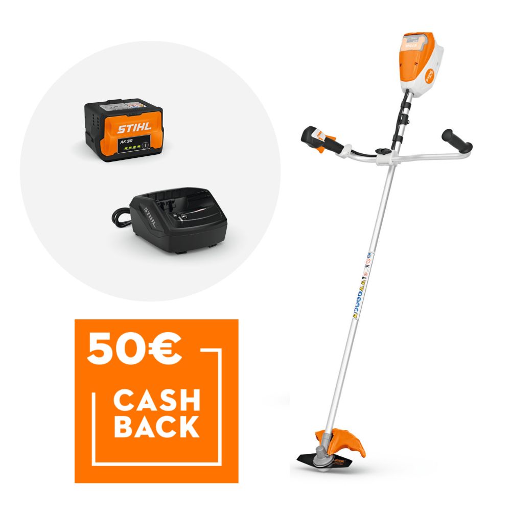 Desbrozadora de batería STIHL FSA  80 GSB 230-2 SET (AK 30 + AL 101)