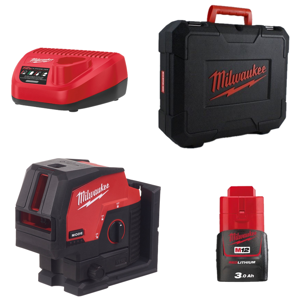 M12CLLP-301C Nivel láser de 2 líneas y plomada M12™