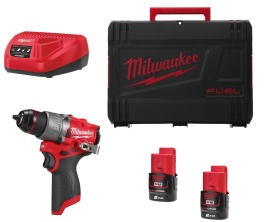 Taladro percutor subcompacto Milwaukee - M12 FPD2-202X, M12 FUEL™