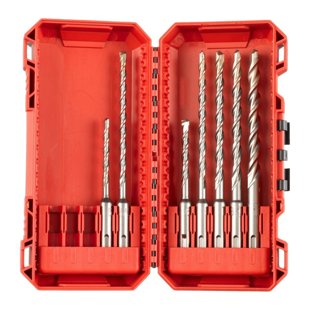Estuche PACKOUT de 7 brocas SDS-Plus 2filos