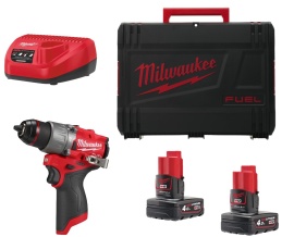 Taladro percutor subcompacto Milwaukee - M12 FPD2-402X, M12 FUEL™