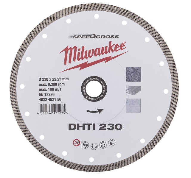 Disco diamante SPEEDCROSS Continuo - DHTi 230mm