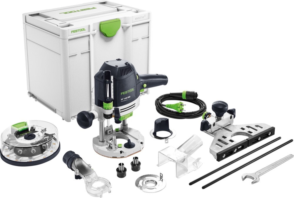 Fresadora Festool - OF 1400 EBQ-Plus + Box-OF-S