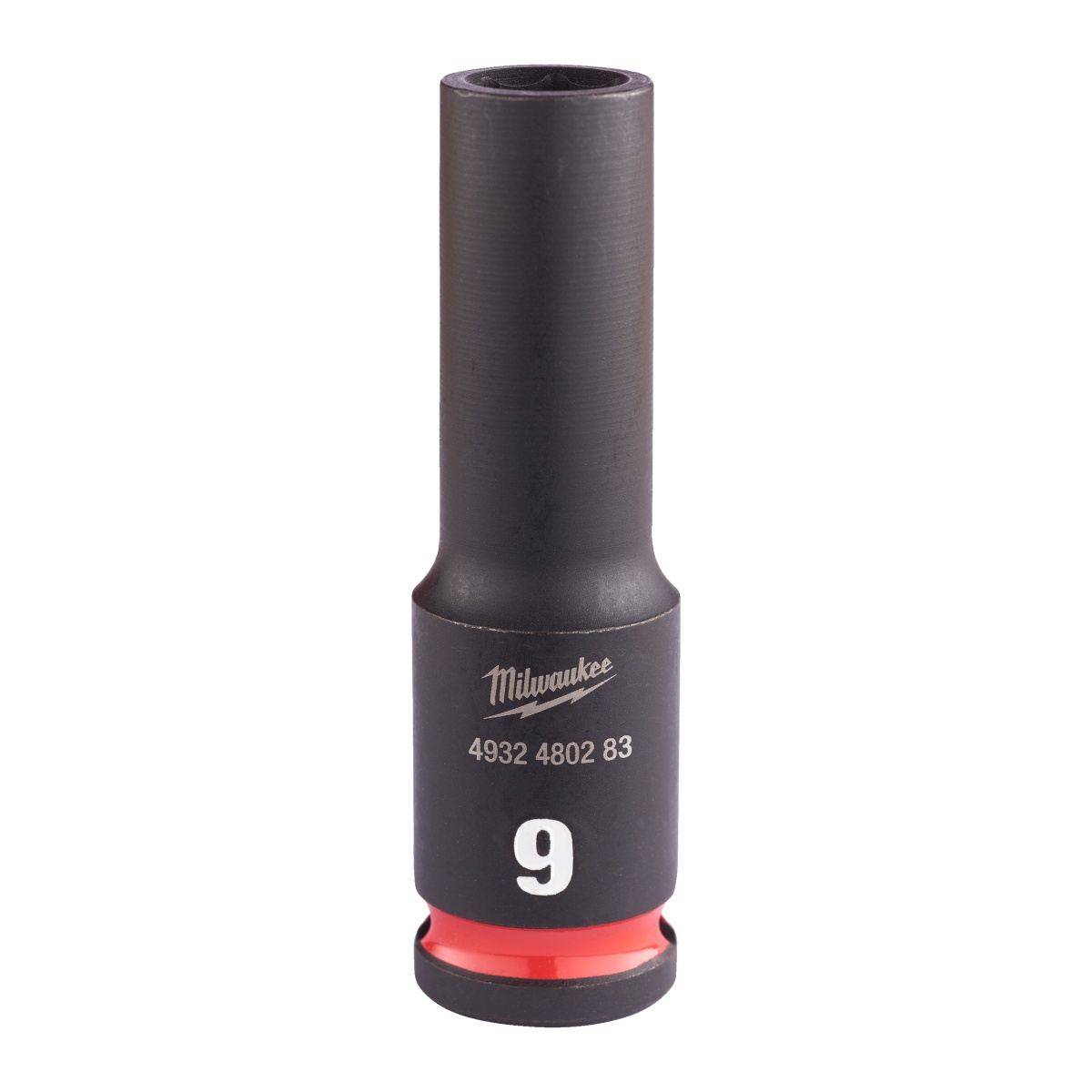 Vaso de impacto Milwaukee 3/8" largo 9mm