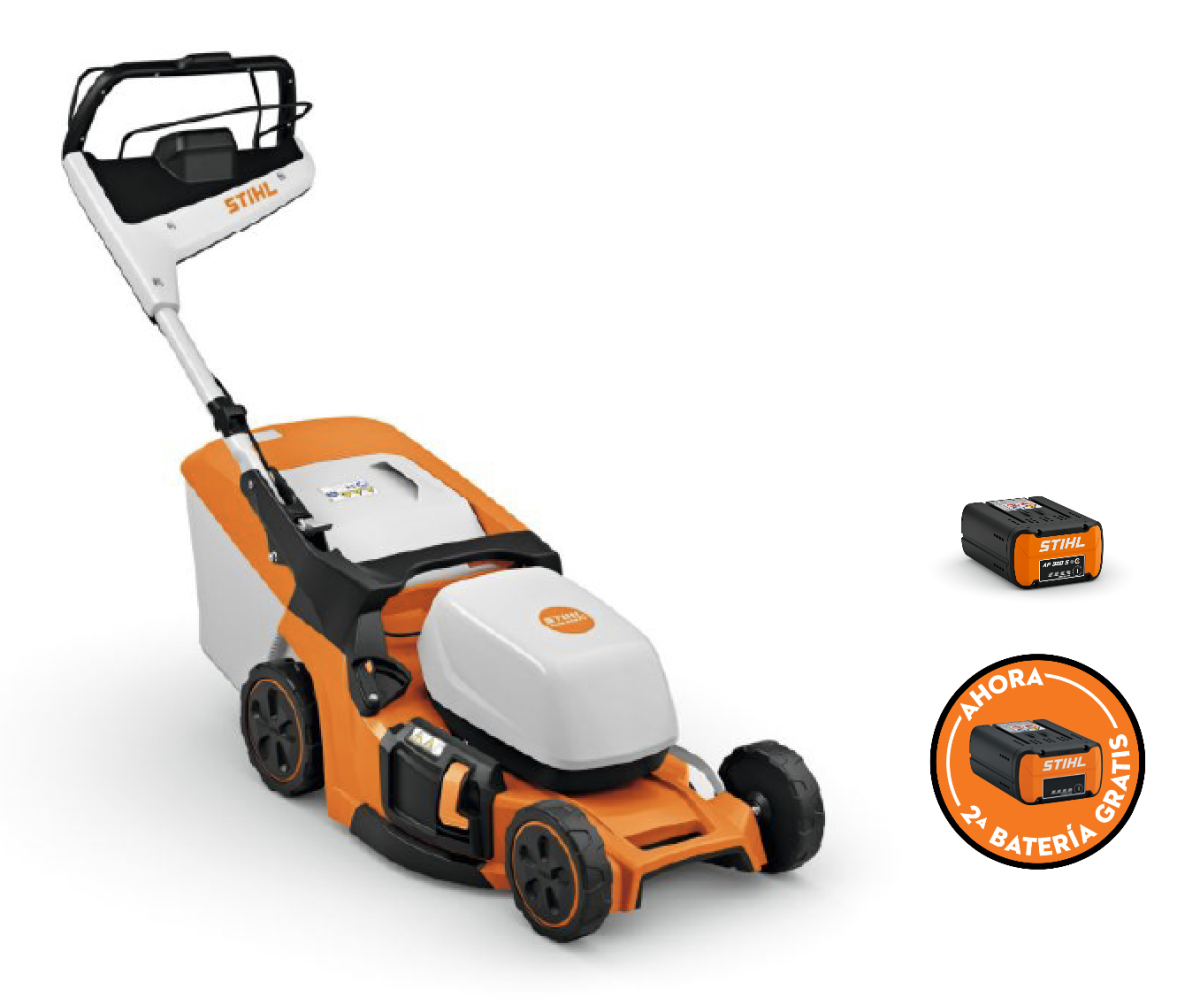Cortacésped de batería STIHL RMA 453.3 PV (AP), sin batería ni cargador + Batería STIHL AP 300 S + Batería GRATIS