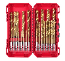 Estuche de brocas Red Hex Shockwave Milwaukee - HSS-G Tin, Packout (25uds) Estuche de brocas Red Hex Shockwave Milwaukee - HSS-G Tin, Packout (25uds)