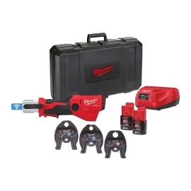 Prensadora hidráulica subcompacta Milwaukee - M12ONEHPT-202C V-Set 2 M12™ ONE-KEY™ FORCE LOGIC™