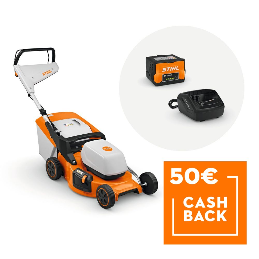Cortacésped de batería STIHL RMA 253.3 SET (AK 30S + AL 101)