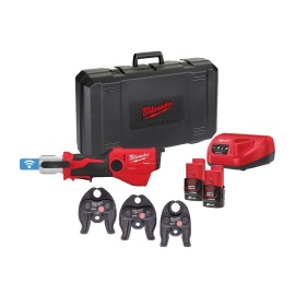 Prensadora hidráulica subcompacta Milwaukee - M12ONEHPT-202C U-Set M12™ ONE-KEY™ FORCE LOGIC™